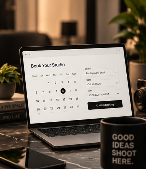 Simple Studio Booking